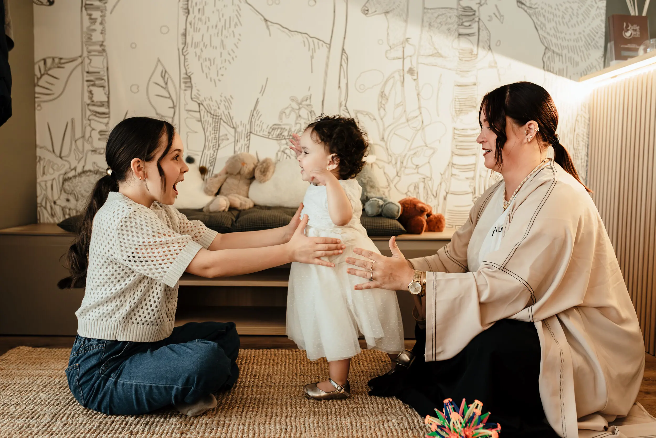 Accompagnement parental d'une maman et de ses enfants à La Bulle du Bien-Naître à Bois-Guillaume